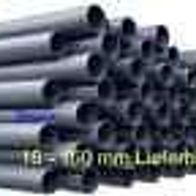 PVC Rohr 25 mm Ø 0,5 Meter 10 Bar PVC Fittings Fitting Koi Teich Filter