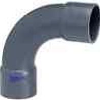 PVC Bogen Ø 63 mm 90° 2 x Klebemuffe 10 Bar Koi Filter Teich Fitting