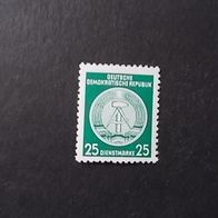 DDR Dienstmarke Nr 23 Type I Postfrisch