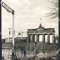 Ak Berlin: Brandenburger Tor sw