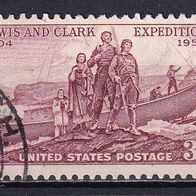 USA, Vereinigte Staaten, 1954, Mi. 679, Expedition, 1 Briefm., gest.