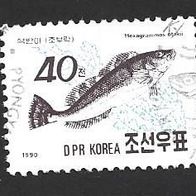 Nordkorea Freimarke " Fische " Michelnr. 3157 o
