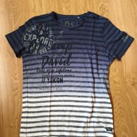 Camp David T-Shirt, gestreift, Größe M, Neu