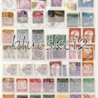 Briefmarken Bund ca 40 - Konvolut Lot (0007)