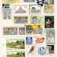 Briefmarken DDR ca 24 - Konvolut Lot (0008)