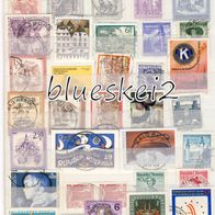 Briefmarken Österreich ca 32 - Konvolut Lot (0010)
