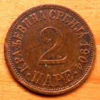 2 Para 1904 Serbien
