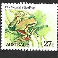 Australien Briefmarke " Laubfrosch " Michelnr. 783 o