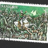 Äquatorialguinea Sondermarke " Napoleon " Michelnr. 1166 o