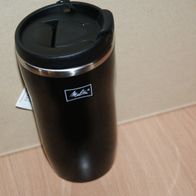 Isoliertrinkbecher/ Thermosbecher "MELITTA" 250 ml, schwarz, neu