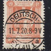 D. Reich Marienwerder 1920, Mi. Nr. 0004 / 4, gestempelt #60068