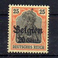 D. Reich Besetzung Belgien 1916, Mi. Nr. 0017 / 17, postfrisch