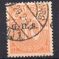 D. Reich Oberschlesien Dienst, Mi. Nr. 0005 / D5, gestempelt #60096