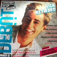 Debut Zeitschrift 1984 + LP -Nummer 10 (Moyet, Jethro Tull, Farnham um) Topzustand !