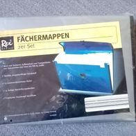 2 Set Fächermappen Dokumentenmappen Ordnungsmappen 13 Fächer NEU