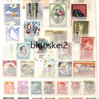 Briefmarken Italien ca 35- Konvolut Lot (0015)