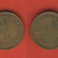 1 Reichspfennig 1925 E