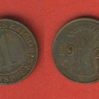 1 Reichspfennig 1927 A