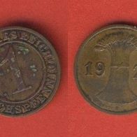 1 Reichspfennig 1928 F