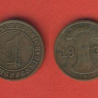 1 Reichspfennig 1930 F