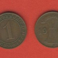 1 Reichspfennig 1934 D
