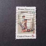 USA , Tom Sawyer, gestempelt
