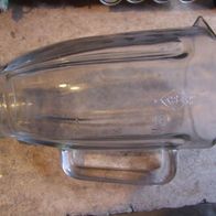 altes Ersatzglas Mixaufsatz Mixtulpe Glasaufsatz Pressglas 1L
