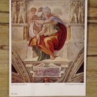 Ak. Michelangelo - Sixtinische Kapelle - nicht gelaufen