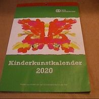 kinderkunstkalender 2020 kalender 2020 wandkalender