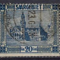 Saargebiet gestempelt Michel 88