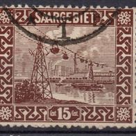 Saargebiet gestempelt Michel 87 - 6