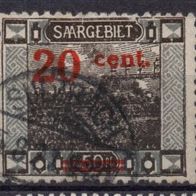 Saargebiet gestempelt Michel 74A - 4