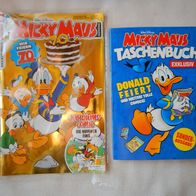 70 Jahre Micky Maus Magazin Jubiläum + Taschenbuch(Extra Beigabe)