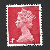 England Freimarke " Königin Elizabeth II. " Michelnr. 496 o