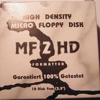 10 Stück 3,5 Zoll Disketten MF 2 HD Formatted