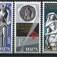 EM001 Malta 383-85 postfrisch * * , 1,00 M€
