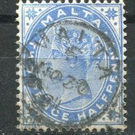 EM010 Malta 7 b gestempelt o , 1,50 M€