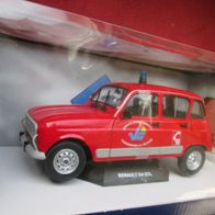 Solido Renault R 4 GTL Feuerwehr France 1:18 *