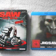 SAW 1 - 8 (1 - 7 + Jigsaw), Blu-ray Filme, Komplett, Gesamtausgabe, Uncut, Unrated