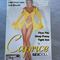 Caprice Sexdoll mit Luftpumpe und Vibro-Ei in OVP Liebespuppe Sexpuppe