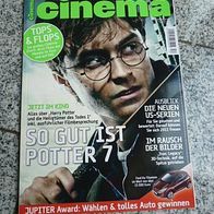 Cinema Heft 12/10 Dezember Harry Potter 7