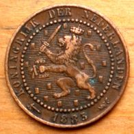 1 Cent 1883 Niederlande