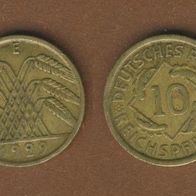 10 Reichspfennig 1929 E