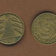 5 Reichspfennig 1935 J