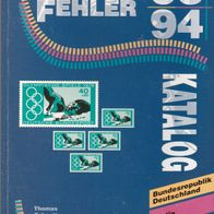Schantl Plattenfehlerkatalog BRD / Berlin und DDR 93/94