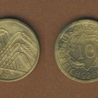 10 Reichspfennig 1930 F