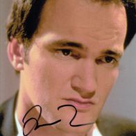 Quentin Tarantino - orig. sign. Grossfoto
