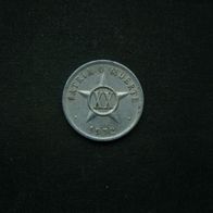 MR) Kuba 20 Centavos / Cent 1972 Cuba