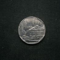 MR) Kuba 1 Peso / Dollar 2007 Cuba + + Feriensiedlung Guama + + (1)