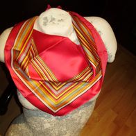 Tuch pink orange großes Karo Neu